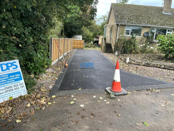 Tarmac Driveway With Brick Border In Stroud Gloucestershire 7.jpeg